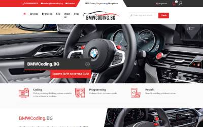 Website preview for BMWCoding.BG