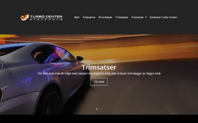 Website preview for Turbo Center I Sthlm AB
