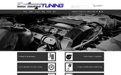 Website preview for Crisp Tuning