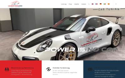 Website preview for Launch-King ©