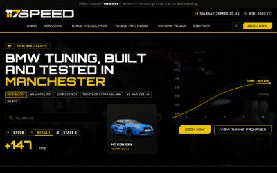 Website preview for MustBeLtd - Trading as - 117SPEED