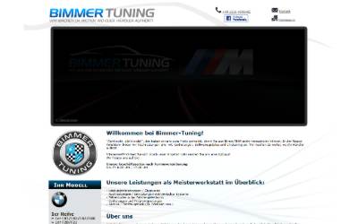 Website preview for Bimmer Tuning GmbH