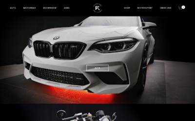 Website preview for FK Motorsport & Technik