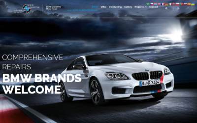 Website preview for Niezaleny Serwis BMW Mariusz Ptak