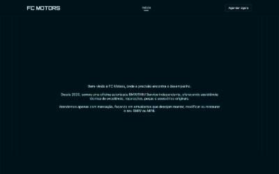 Website preview for FC Motors -Bmw Service