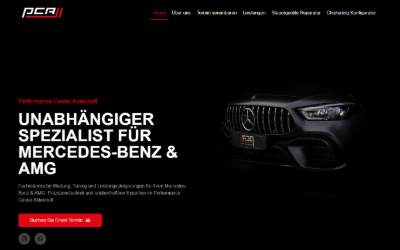 Website preview for Performance Center Aldenhoff e.K.