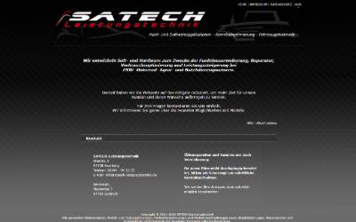 Website preview for SATECH