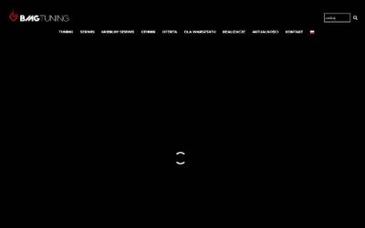 Website preview for BMG Tuning | AJL Group Sp. z o.o.