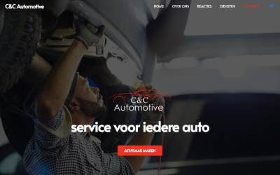 Website preview for C & C AUTOMOTIVE