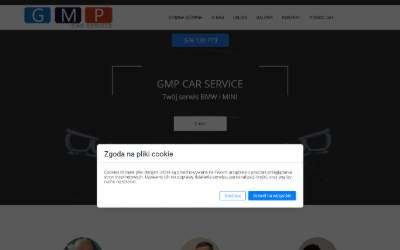 Website preview for GMP CAR SERVICE s.c.