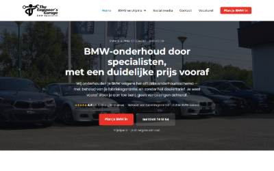 Website preview for The Engineer's Garage