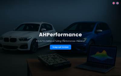 Website preview for AHPerformance