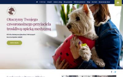 Top of the website for Klinika BM KATARZYNA SOTNICZUK