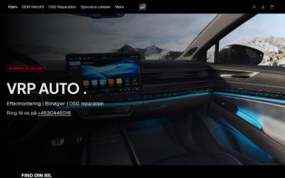 Website preview for VRP AUTO