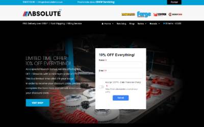 Website preview for Absolute BM Ltd