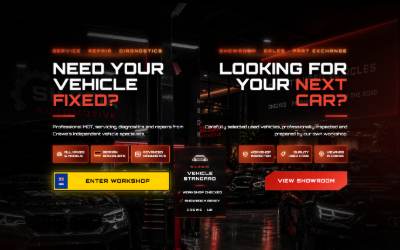 Website preview for Silesia Garage & Recovery