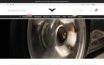 Top of the website for Heinz Performance - Sint-Martens-Latem
