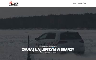 Top of the website for Michalak Car Performance Mateusz Michalak