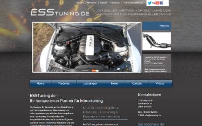 Website preview for ESSTuning.de