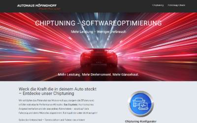 Website preview for Chiptuning Ingelheim