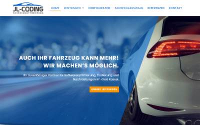 Website preview for JL-CODING GmbH & Co. KG