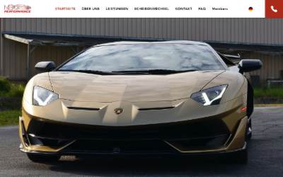 Website preview for MB Performance GbR