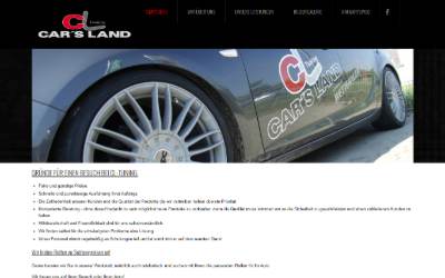 Website preview for CL-Tuning Car’s Land