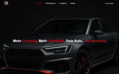 Website preview for TD-Performance Burgwald