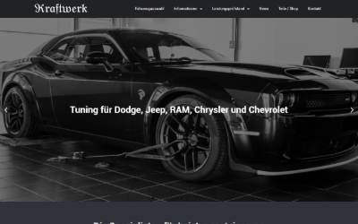 Website preview for Kraftwerk