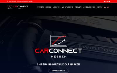 Website preview for Car Connect Hessen
