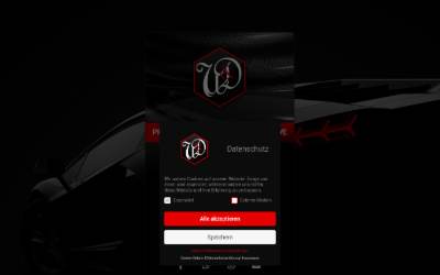 Website preview for W&D Performance