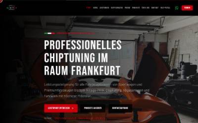 Website preview for Neritec-Performance