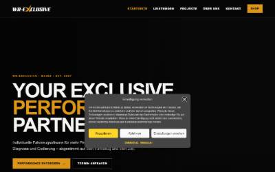 Website preview for WR-EXCLUSIVE