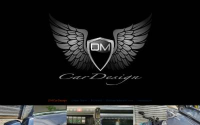Website preview for DM CarDesign