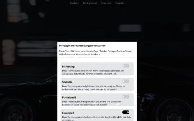 Website preview for BoostManufaktur Tuning | Software | Performance