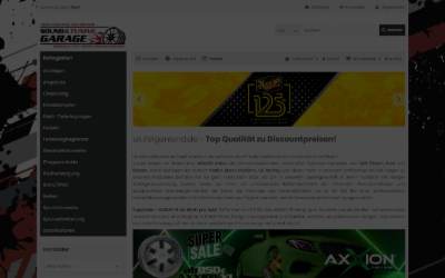 Website preview for Sound & Tuning Garage Stefan Löber GmbH