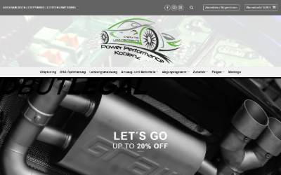 Website preview for Power Performance Kfz-Tuning