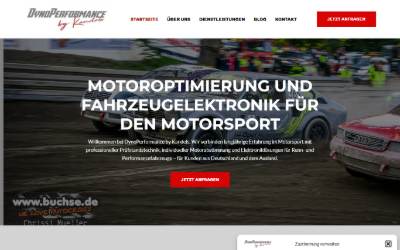 Website preview for DynoPerformance by Kandels