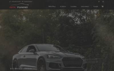 Website preview for RFK Tuning GmbH