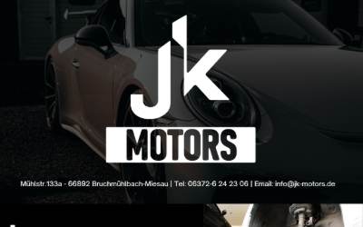Website preview for JK-Motors - Kfz Werksatt - Tuning - Raum Miesau, Landstuhl & Kaiserslautern