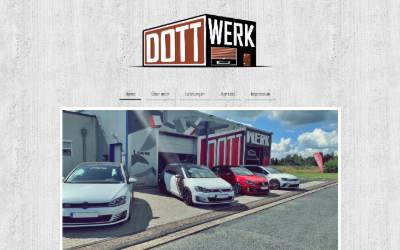 Website preview for DOTTWERK