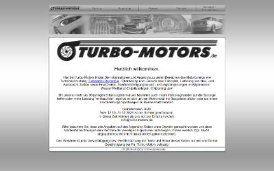 Website preview for Turbo-Motors