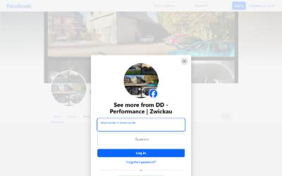 Website preview for DD-Performance