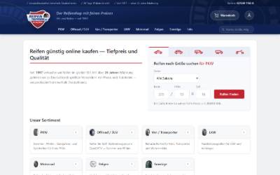 Website preview for MD-Tuning