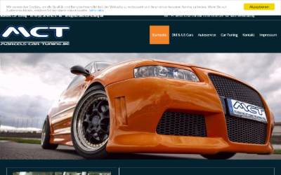 Website preview for Marcel's Car Tuning
