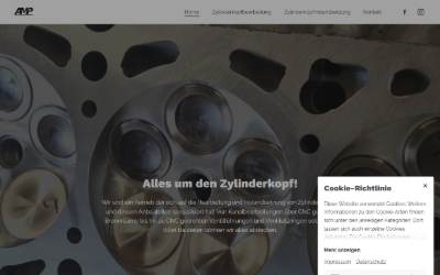 Website preview for AirMotion Performance