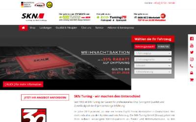 Website preview for SKN Seeburg
