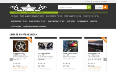 Website preview for Berlin-Tuning.com