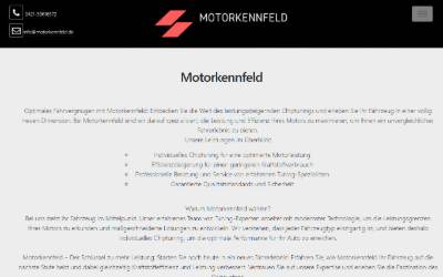 Website preview for Motorkennfeld