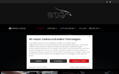 Website preview for STO-Chiptuning
